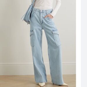 Agolde Minka Wide Leg Cargo Denim Size 30